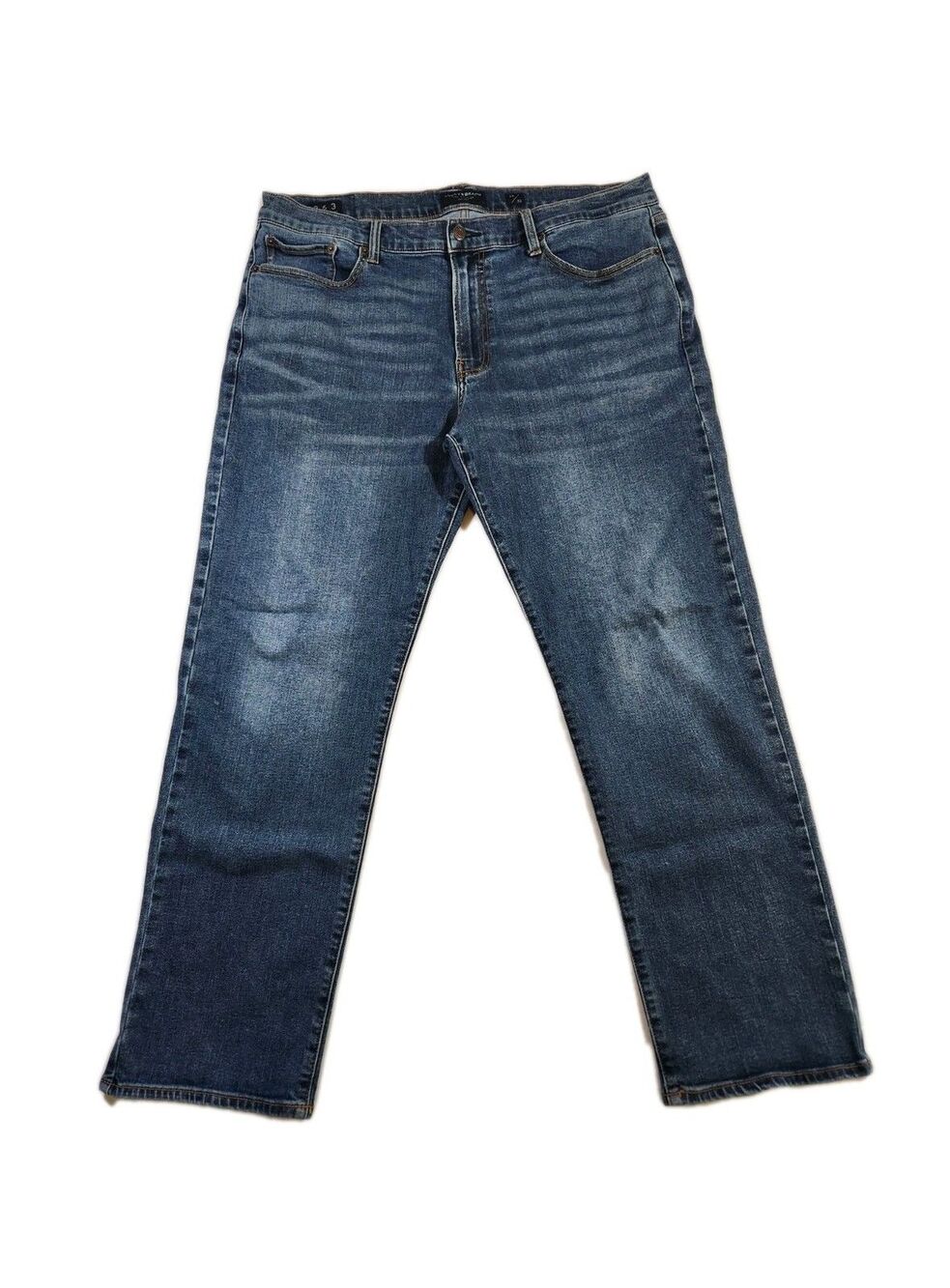 Lucky Mens 38x30 Vintage Jeans 363 Straight Whisker Lightweight Stretch Mid-Rise